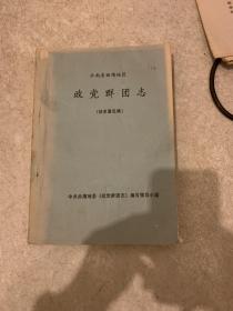 云南省曲靖地区政党群团志