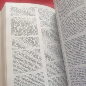 国际传记词典《1973》英文版