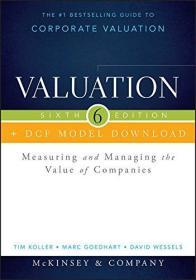 现货 估值评估 Valuation + DCF Model Download: Measuring and Managing the Value of Companies 英文原版 价值评估：公司价值的衡量与管理