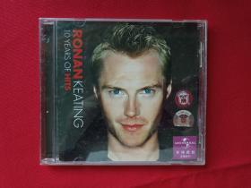 CD光盘唱片一碟一盒装：罗南十年精选(Ronan Hardiman）（环球唱片Universal SIGMA、上海音像公司）2004年