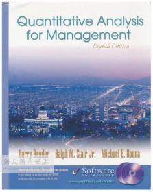 Quantitative Analysis for Management 英文原版-《管理定量分析》第8版（含一枚光盘）