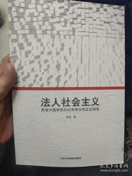 法人社会主义：具有中国特色的公有股份企业制度