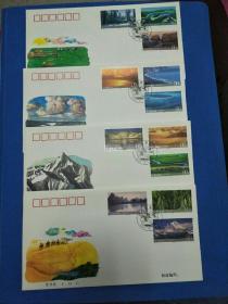 2004-24祖国边陲风光邮票首日封