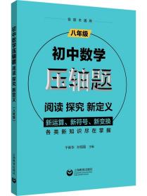 初中数学压轴题：阅读、探究、新定义（八年级）