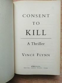 VINCE FLYNN  CONSENT TO KILL【大32开精装】