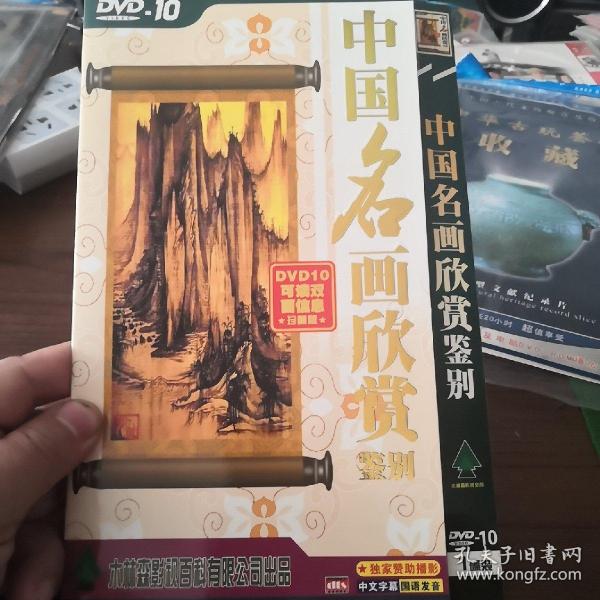 中国名画欣赏鉴别  DVD  单碟双面