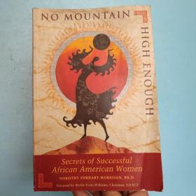 NO MOUNTAIN HIGH ENOUGH secrets of successful American Women(英文原版）