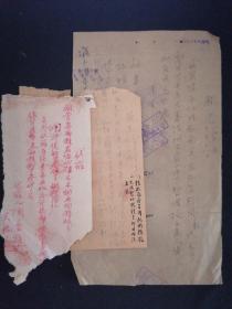 51年 安徽芜湖皖南农场 赴南京 旅膳费 报告 签呈