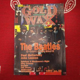 Gold Wax 1997 No.48 日本 摇滚 音乐杂志 中古 Eric Clapton Beach Boys Queen Skid Row Beatles Rolling Stone Led Zeppelin Guns n Rose Queen Prince deep purple bob dylan yardbirds neil young pink floyd Elvis Presley