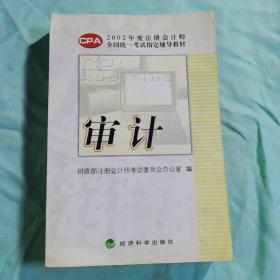 审计--2002年度注册会计师全国统一考试指定辅导教材