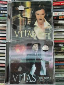 大陆引进版CD Vitas 维塔斯 RETURN HOME PART I & PART II 二张合售