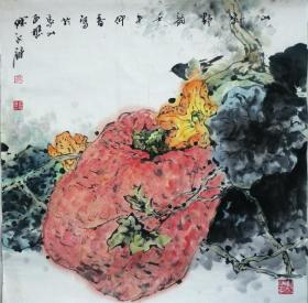 陈永锵《山家野韵》68 X 68厘米