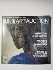 BLOUIN ART AUCTION 艺术杂志 2019年1月 英文版