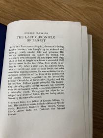 Anthony Trollope the last chronicle of barest19*12cm