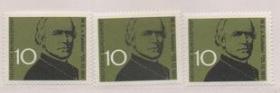 德国邮票A，1961年促进社会福利的先驱科特勒男爵诞生150年，一枚