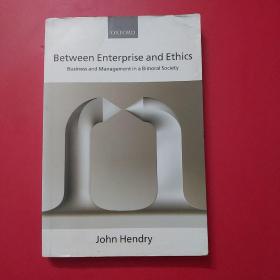 Between Enterprise and Ethics: Business and Management in a Bimoral Society《企业与道德之间》，英文原版，16开，299页，Oxford University Press出版