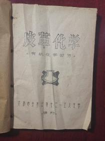 皮革化学（有机化学部分）