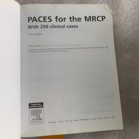 PACES for the MRCP:with 250 Clinical Cases,3rd EditionPACES FOR THE MRCP WITH 250 CLINICAL CASES THIRD EDITION 250例临床病例MRCP的起搏方法第三版 电脑翻译以图为准 作者:  TIM HALL 出版社:  ELSIEVER