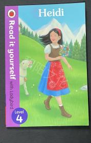 Heidi 平装 儿童英文绘本 人物 原版英文绘本 童书 九品