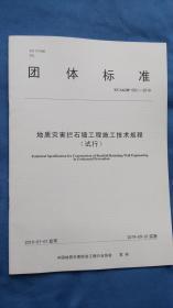 团体标准（T/CAGHP062-2019） 地质灾害拦石墙工程施工技术规程（试行）