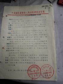 上海文献    1966年关于王某某的处分决定    下方小裂口    有装订孔   同一来源。