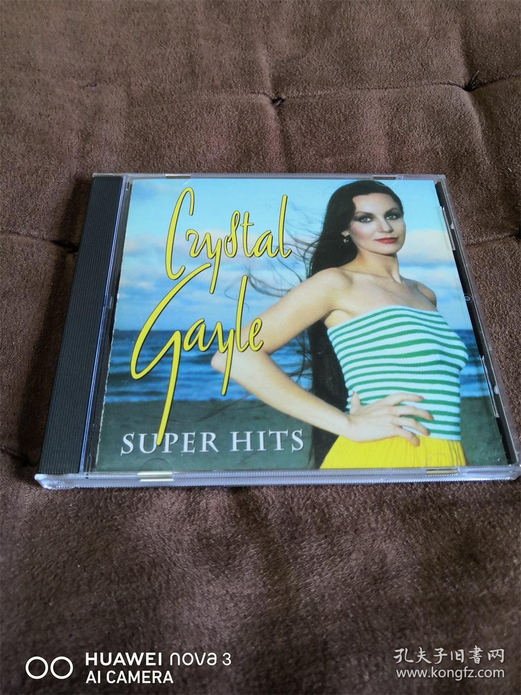 CD唱片 COLUMBIA 长发姝-超级精选/CRYSTAL GAYLE-SUPER HITS  美首版