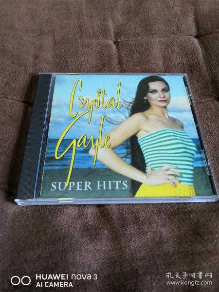 CD唱片 COLUMBIA 长发姝-超级精选/CRYSTAL GAYLE-SUPER HITS  美首版