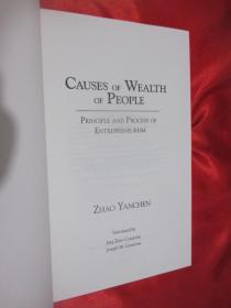 Causes of wealth of people : Principle and process of entrepreneurism （小16开）