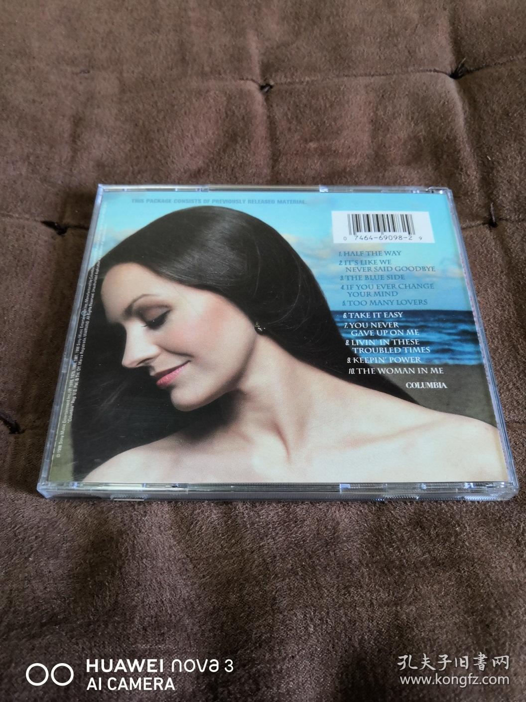 CD唱片 COLUMBIA 长发姝-超级精选/CRYSTAL GAYLE-SUPER HITS  美首版