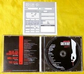 CD             GREEN DAY（绿日乐队）《AMERICAN IDICT（美国白痴）——格拉美奖最佳摇滚专辑》2005（单碟）