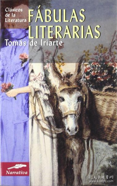 预订 Fábulas literarias寓言诗文学，托马斯·德·伊里亚特作品，西班牙文原版