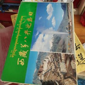 西藏羊八井地热田（画册)【8开  精装】1988年摄影画册