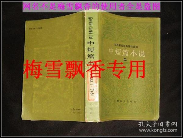 陀思妥耶夫斯基作品集中短篇小说二 内含全本荣如德译本《涅朵奇卡.涅茨瓦诺娃》