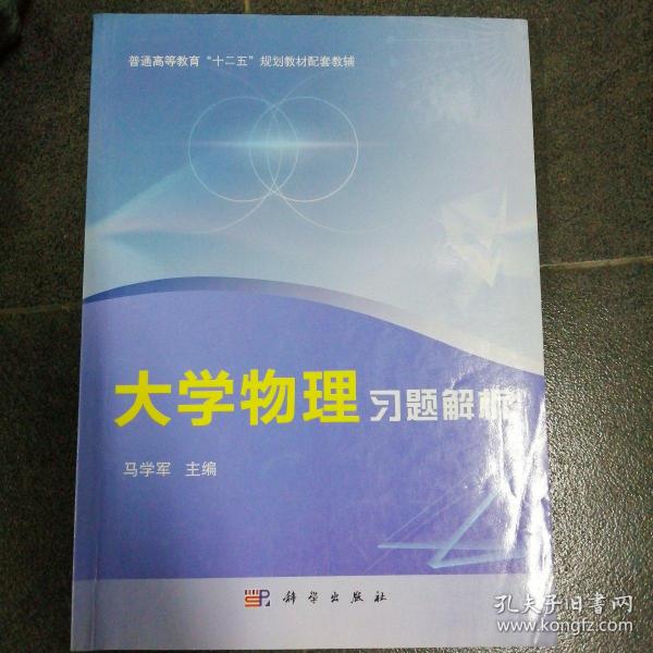 普通高等教育“十二五”规划教材配套教材：大学物理习题解析