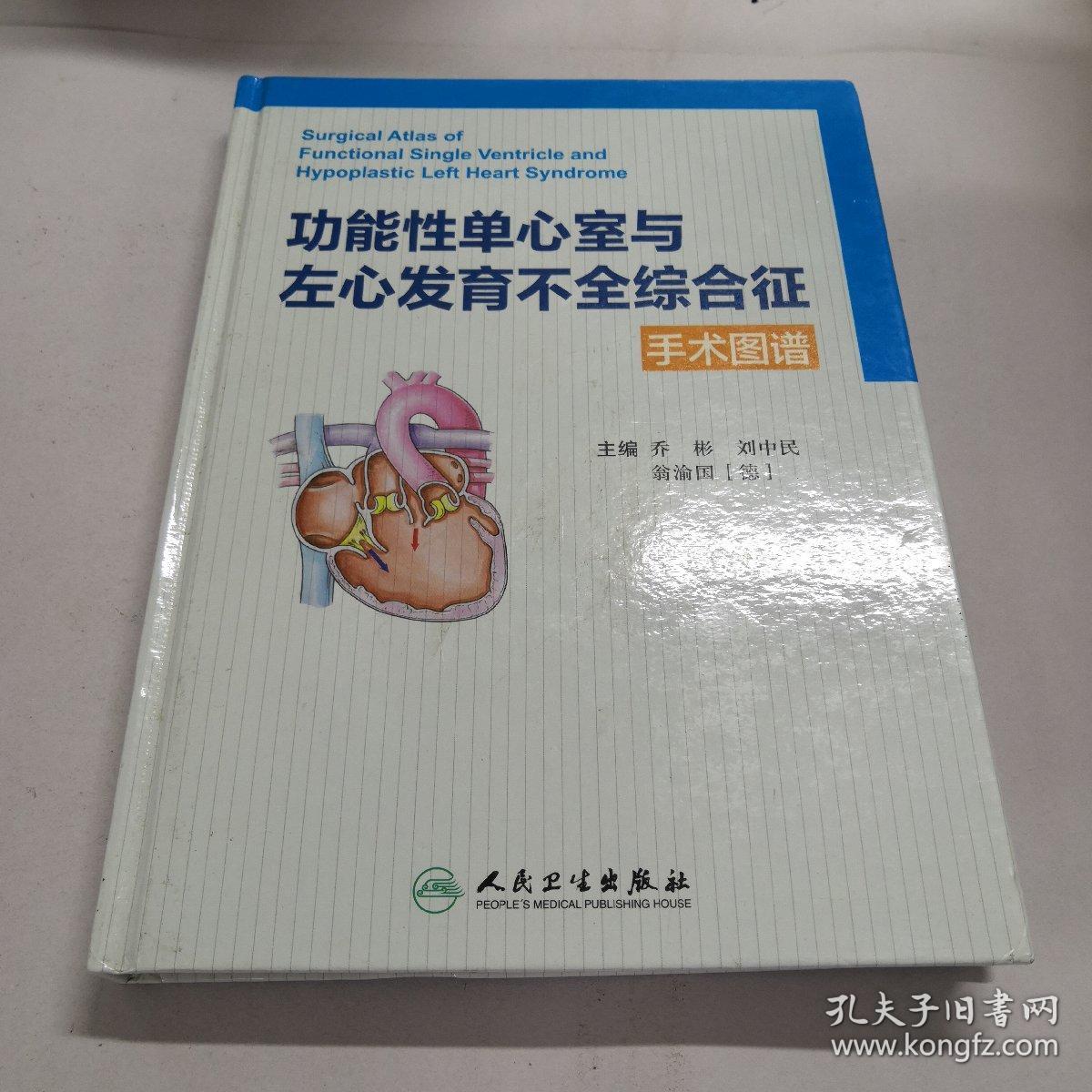 功能性单心室与左心室发育不全综合征手术图谱