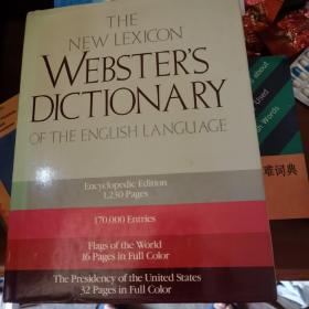 The New Lexicon Webster's Dictionary Of The English Language