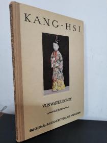 1923年德文版，KANG-HSI 《康熙瓷器》