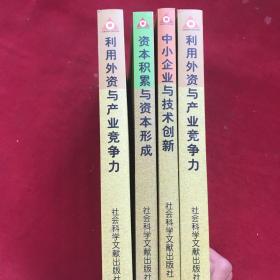 资本运营丛书：资本积累与资本形成 中小企业与技术创新 利用外资与产业竞争力 利用外资与产业竞争力四本