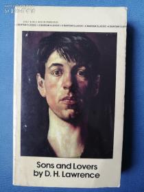 Sons and Lovers英文原版：儿子与情人（劳伦斯长篇小说，小32开平装，416页）