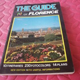 英文原版 佛罗伦萨导览 the guide of florence