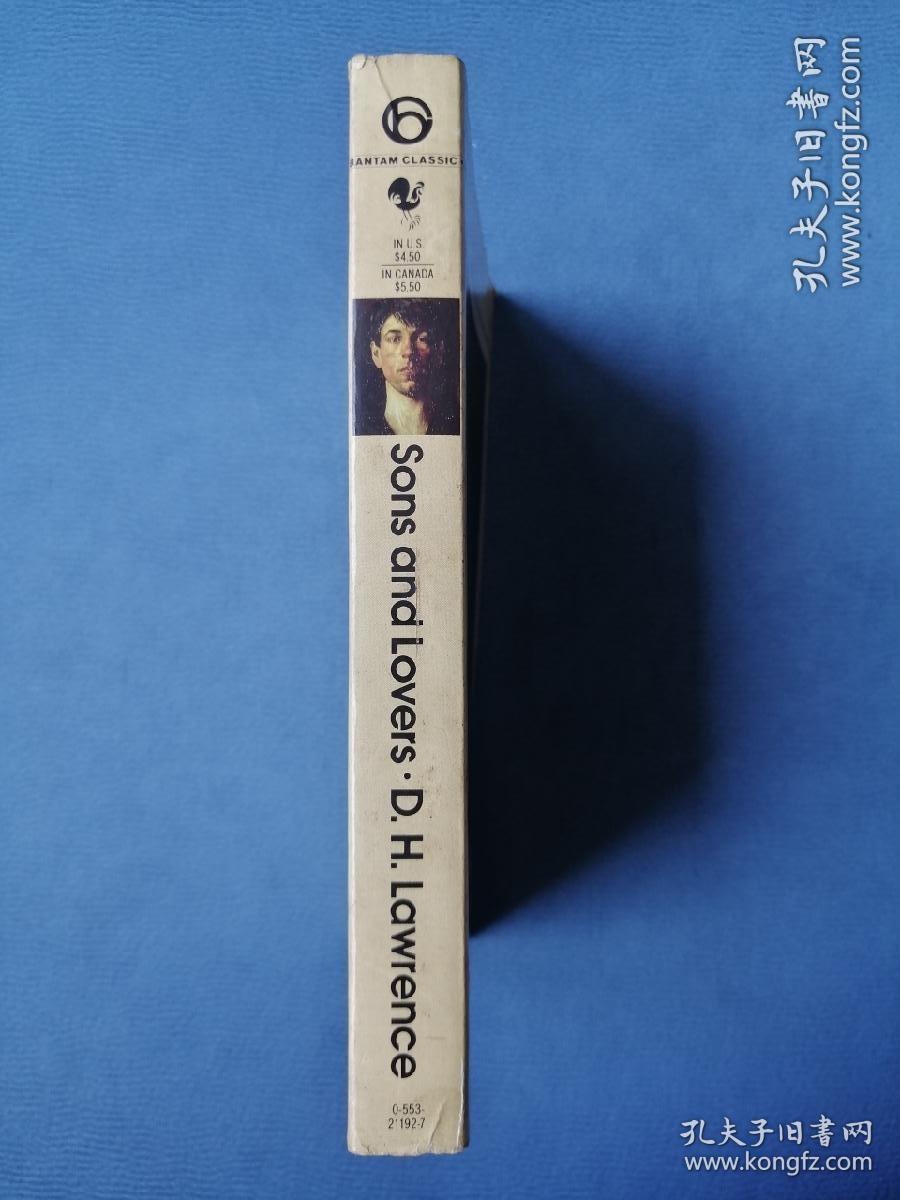 Sons and Lovers英文原版：儿子与情人（劳伦斯长篇小说，小32开平装，416页）