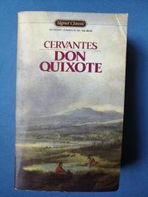 Don Quixote Cervantes 英文原版：西班牙作家塞万提斯《唐吉诃德》（小开本平装，1052页）