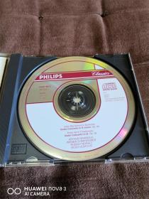 CD唱片 PHILIPS 门德尔松&柴可夫斯基-小提琴协奏曲/格鲁米欧 GRUMIAUX 日JVC版