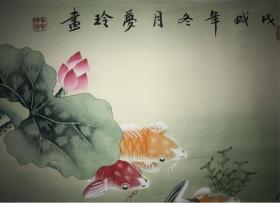 著名画家肖梦玲老师工笔精品！