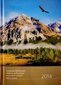 现货 瑞士邮票 邮票年册 2014年瑞士邮票年册