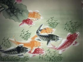 著名画家肖梦玲老师工笔精品！