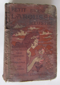 PETIT LAROUSSE ILLUSTRE（1908年法文原版书）