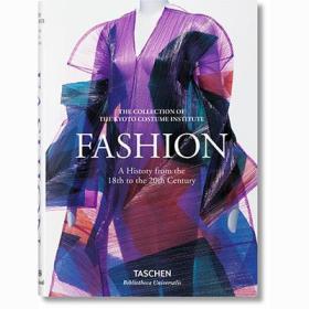 FASHION时尚：18至20世纪礼服服装设计历史 英文原版进口图书籍京都时尚学院画册
