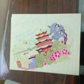 民国老剪纸《颐和园》《剪纸中的精品》