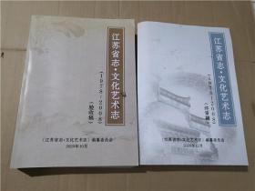 江苏省志 文化艺术志 1978-2008 （验收稿）（终审稿）2本